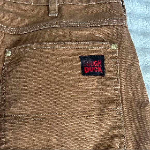 Tough Duck Men's Tan/Brown Work Pants 36x34 - Picture 6 of 11